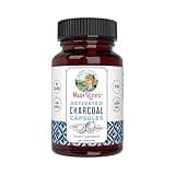 MaryRuth Organics Activated Charcoal Capsules | Supplement for Natural Detoxification | Alleviates Gas | Derived from Coconut Shells | Vegan | Non-GMO | Gluten Free | 40 Count