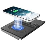 smnuxwm Wireless Car Chargers for Forester 2019-2024, Wireless Charging Pad with USB Port (Black)