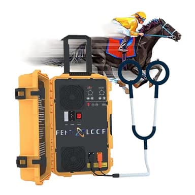 ASHLGQB PEMF Therapy Devices for Horses, Dual Frequency Pulse Electromagnetic PEMF Therapy Machine, 1000-6000 Gauss Intensity, Promote Bone Regeneration and Repair