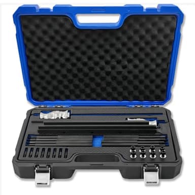 EN-51146 GM-51146 Fuel Injector Removal Tool EN-51146-100 EN-51146-150 Fuel Injector and Rail Assembly Replacer Master Tool Kit Fit for GM Opel, Buick, Vauxhall & MG 1.0L, 1.4L, 1.5T, 1.6L Engines