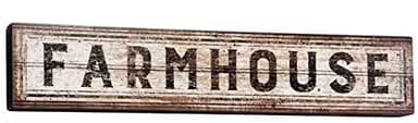 Primitives by Kathy 30365 Inspired Box Sign, Rustic Farmhouse