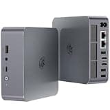 Beelink EQR6 Mini PC AMD Ryzen 9 6900HX, 24GB DDR5 1TB PCIE4.0 SSD Dual LAN Mini Computer with AMD Radeon 680M, Dual 4K Display/ USB3.2/ WiFi6/ BT5.2 / Home/Office/Gaming