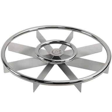 LRUI 16 Inch Round Pizza Cutter, Heavy Duty Stainless Steel 8 Equal Pizza Slicer.Professional Pizza Cutting Tools