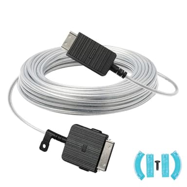 VG-SOCR15/ZA 15m One Invisible Connect Cable Compatible with Samsung QN43''-85'' The Frame TV LS03F LS03R LS03A LS03B LS03D QN65Q90RAFXZA QN43LS03RAFXZA QN65LS03DAFXZA QN75LS03AAFXZA