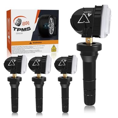 ISINLASSO TPMS Sensor, 433 MHz Pre-Programmed TPMS Tire Pressure Sensors for Buick Enlave Lacrosse for Chevrolet Silverado Impala for Cadillac XT4 XT5 XT6 for GMC Sierra Acadia 13598773 13594222 4pcs