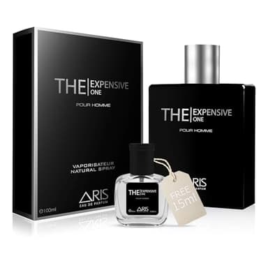 ARIS The Expensive One Eau de Parfum – Long-Lasting Fresh and Fruity Fragrance for Men – 100mL Perfume Spray with Bonus 15mL Perfume Sample (Randomly Selected)