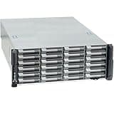 Generic ZhenLoong X424-12G-EXT 4U 24 Bay Server Chassis Hard dirive hot Swappable SATA SAS Rackmount Case with 12G Expansion backplane LSI 3X36 chip Mini SAS SATA SFF8643 Interface USB3.0