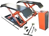 KATOOL 8000lbs Mid Rise Scissor Lift Mid Rise Lift Electric Release Auto Lift 110V/1PH X85