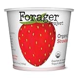Forager Project Cashew and Coconut Milk Yogurt, Strawberry, 5.3-Ounce