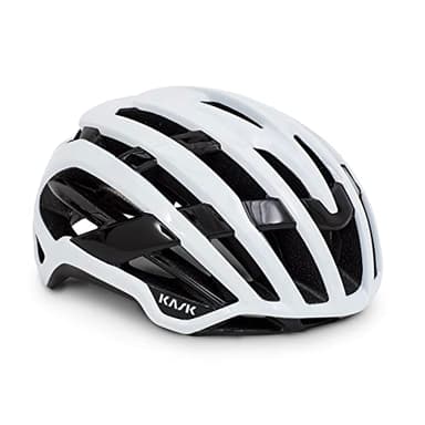 KASK Valegro Bike Helmet I Road & Gravel Cycling & Cyclocross Helmet with Maximum Ventilation - White - Small