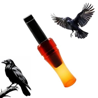 Gyinere Crow Call,Crow Caller to Attract Crows,Raven Portable Crow Luring Whistle, Decoying Imitation Hunting Crow Caller Whistles,Crow Whistle,for Outdoor, Beginners, Professional