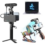 Crealty 3D Scanner CR-Scan Ferret Pro for 3D Printing, Up to 60FPS Scanning Speed and 0.1mm Accuracy,Wireless Scanning for Windows Mac iPhone Android
