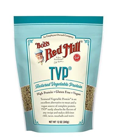 Bob's Red Mill TVP, 12oz (Pack of 4) - Vegan, Made in USA, Unflavored, Kosher