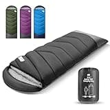 Cold Weather Sleeping Bags for Adults 30℉ - Portable, Waterproof, 4lb Lightweight Sleeping Bag for Tall Kids Girls Boys with Compression Sack, for Warm Camping, Hiking, Travel, Outdoor& Indoor