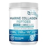 NATURE TARGET Marine Collagen Peptides Powder - Type I & III Collagen with Probiotics, Vitamin C & Hyaluronic Acid for Skin, Hair, Nails & Joint, Wild-Caught Fish & Grass-Fed Bovine, 35 Servings