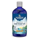 Nordic Naturals Arctic Cod Liver Oil, Orange - 16 oz - 1060 mg Total Omega-3s with EPA & DHA - Heart & Brain Health, Healthy Immunity, Overall Wellness - Non-GMO - 96 Servings