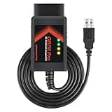 OBDMONSTER ELM327 OBD2 Adapter Compatible with F150 F250 and More, for MS/HS CAN Automatically Switch, OBDII Diagnostic Scanner via USB for Windows only