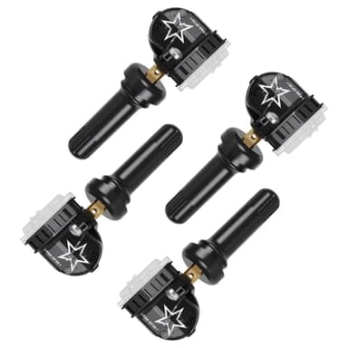 CDWTPS TPMS Sensor GM 4-Pack, 315MHZ Tire Pressure Monitor System for GM| GMC | Chevy | Buick | Cadillac Replace#13598771,13598772,13586335,13581558,20923680