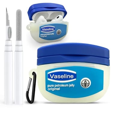 Awofeco Case for AirPods Pro 2nd Generation Case Cover with Cleaner Kit,Cute Cartoon Kawaii Funny AirPods Pro 2 Case 2022 Silicone Protective Cover for Apple Airpods Pro 2 with Keychain for Women Boys