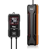 hygger Aquarium Heater 300W/500W/800W/1000W, Submersible Fish Tank Heater with Digital LED Controller and Intelligent Leaving Water Automatically Stop Heating System, for Freshwater and Saltwater