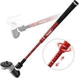 YOGES Adjustable Length VR Golf Club Handle for Meta Quest 3S/Quest 3/Oculus Quest 2, 90 Degree Virtual Reality Baseball Controller Attachment, Simulator Real Golf Game (ONLY for Right Controller)