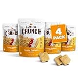 Catalina Crunch Honey Graham High Fiber Cereal 4 Pack | Low Carb, Sugar Free, Gluten Free, Grain Free | Keto Snacks, Vegan, Plant Based | Breakfast Protein Cereals | Keto Friendly Food