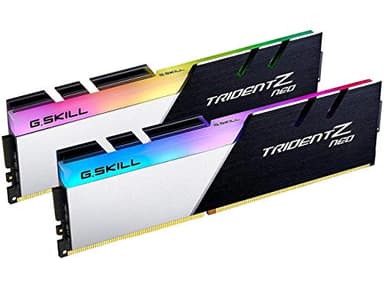 G.SKILL Trident Z Neo Series DDR4 RAM (XMP) 32GB (2x16GB) 3600MT/s CL16-19-19-39 1.35V Intel AMD Desktop Computer Memory U-DIMM (F4-3600C16D-32GTZNC)