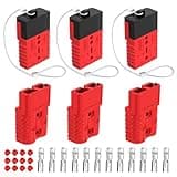 RVBOATPAT 175A Battery Quick Connect/Disconnect, 1/0 AWG Wire Harness Plug Connector 12V Battery Cable Connector for Trailer Towing Winch Quick Connect Systems - 6 PCS