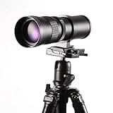 Hersmay 420-800mm F/8.3-16 High Definition Telephoto Lens Zoom Lens Compatible with Sony NEX E-Mount A9 A7III A7 NEX-7 a7 a7S a7R a7II a7SII a7RII A7III A7RIII A7SIII A6500