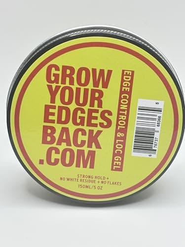 Grow Your Edges Back Best Edge Control for 4C Hair - 24H Exxxtra Hold, No Flakes, No Residue - Moisturizing Edge Control for ALL HAIR AND LOCS!