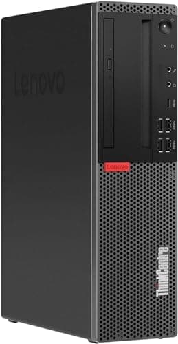 Lenovo ThinkCentre M920S SFF Desktop Computer, 8th Gen Hexa Core i5-8500, 32GB DDR4 RAM, 1TB SSD, VGA, DP, Keyboard and Mouse, WiFi, BT, Windows 11 Pro (Renewed)