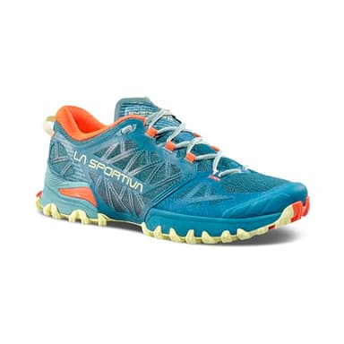 La Sportiva Women's Bushido III Performance Mountain/Trail Running Shoes, Everglade/Zest, US 9.5 (EU Equivalent 41)