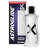 Astroglide Silicone Lube (5oz), X Premium Personal Lubricant, Extra Long-Lasting Silky Lube, Waterproof