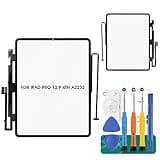 for iPad Pro 12.9 4th Touch Screen Replacement for iPad Pro 12.9 2020 Digitizer Sensor for A2069, A2232, A2233, A2229 Touch Digitizer Panel Glass Repair Parts Kits(No LCD)
