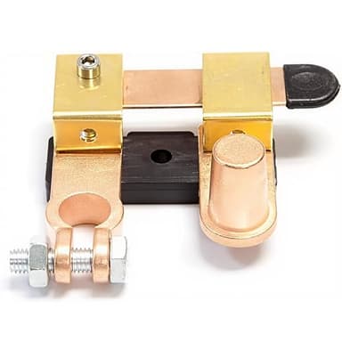 Top Post Negative Battery Disconnect Switch 12V / 24V 250/750 Amps Knife Blade Isolator Power Cutoff Switch for Marine Car Boat RV ATV (Horizontal and Vertical)