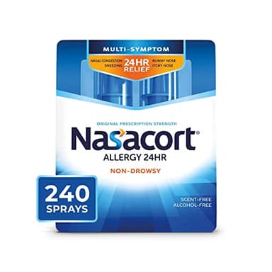 Nasacort Nasal Spray, 240 Count (16.9 ml or 0.57.oz)
