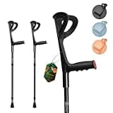 BeneCane Forearm Canes Lightweight Arm Crutch Adjustable Ergonomic Comfortable on Wrist Non Skid Rubber Tips