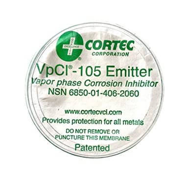 Cortec VpCI-105 - Anti Rust VCI Emitter Cup - Protects 5 Cubic feet - 2 Year Corrosion Protection (2 Units)