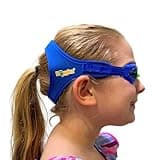Frogglez Swim Goggles with Pain-Free Strap | Ideal for Ages 3 – 10 in Swimming Lessons | Leakproof, No Hair Pulling, UV Protection for Kids Recommended by Olympic Swimmers