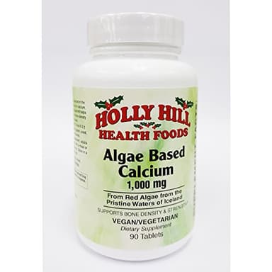 Holly Hill Health Foods Algae Based Calcium 1,000 mg per Serving, 90 Tablets
