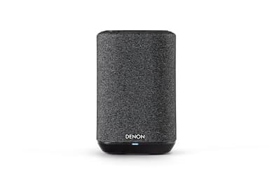 Denon Home 150 NV Wireless Speaker (2024 Model), Home Speaker with HEOS Built-in, AirPlay 2 & Bluetooth, Multi-Room Streaming, Simple Setup, Compact Design, Black (Renewed)