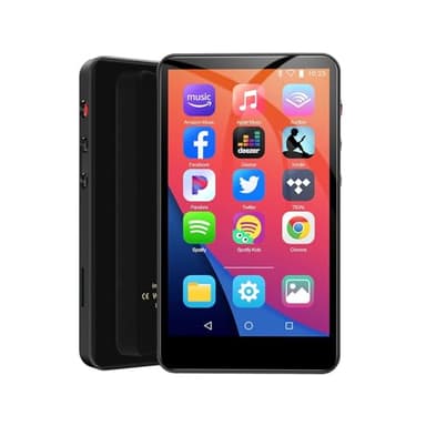 lityourhope 144GB MP3 Player with Bluetooth and WiFi, 4IN HD Full Touch Screen MP3 & MP4 Music Player with Spotify, Libby, Amazon Music,YouTube,Tiktok, E-Book, MP4 Player for Kids Up to 512G