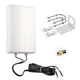 11dBi High Gain 2x2 MIMO Panel Antenna for 4G LTE & 5G Cellular Hotspots, Routers, & Gateways, T-Mobile Home Internet, Verizon, AT&T, T-Mobile Telus, Bell Cell Signal Booster, Eifagur