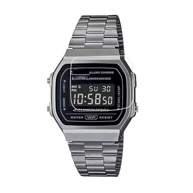 Walieoka Screen Protector Compatible with Casio A168 Series,Ultra-Thin Explosion-Proof Anti-Scratch Protective film [3 Pack]