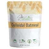 Shea Organics Organic Colloidal Oatmeal – 16 OZ | Soothing Bath & Skin Care Powder | Helps Soothe Itchy, Dry Skin | Safe for Babies & Adults | Great for Soap Making