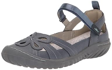 JBU by Jambu JSport womens Magnolia Mary Jane Flat,Denim,8.5 US
