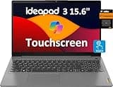 Lenovo IdeaPad 3 15.6" FHD Touchscreen Laptop (16GB RAM, 512GB SSD, Intel Core i3) for Home & College Student, Narrow Bezel, Webcam, 12-Hour Long Battery Life, NumPad, IST SD Card, Win 11 Home in S