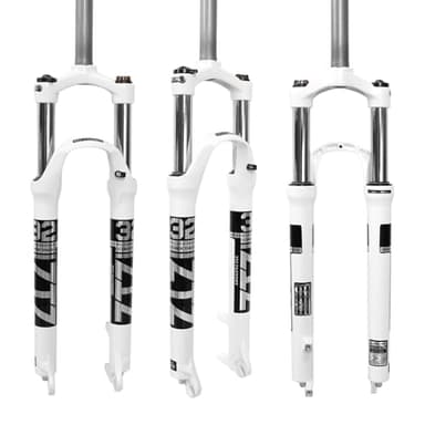 ZTZ 26" MTB Suspension Fork, 100mm Travel, QR 9x100mm(White)