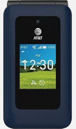 AT&T Cingular Flex 2 Smart Flip, 4GB, Unlocked Phone (Classic Navy)