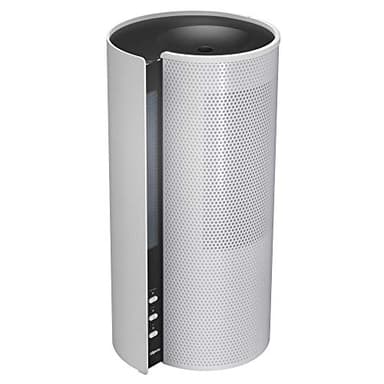 Objecto H5 Spiral Hybrid Humidifier with Aromatherapy & LED Night Light, White